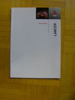 Mitsubishi Lancer Pressespiegel Prospekt 12/2007 NEU