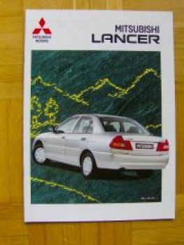 Mitsubishi Lancer Prospekt 9/1996 Rarität
