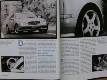 Mercedes Magazin 3/2000 EXPO 2000 CL55 AMG F1 Limited