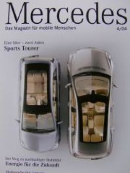 Mercedes Magazin 4/2004 Sports Tourer CLS 55AMG