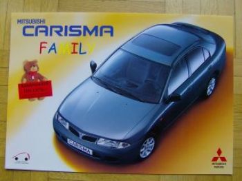 Mitsubishi Carisma Family Prospektblatt 5/1997 NEU
