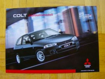 Mitsubishi Colt 25 Jahre Sondermodell 5/2002 NEU