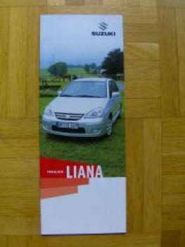 Suzuki Liana Preisliste 3/2005 NEU