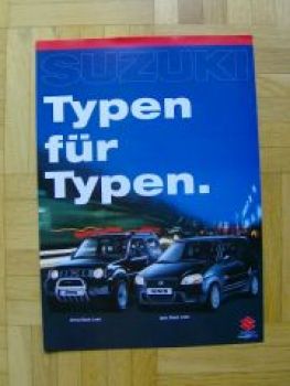 Suzuki Jimny +Ignis Black Limit Prospektblatt 2/2001 NEU