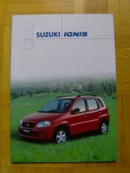 Suzuki Ignis Italienischer Prospekt NEU