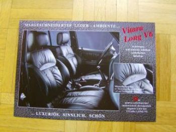 Suzuki Vitara Long V6 Lederinterieur Bicolor Design Prospekt