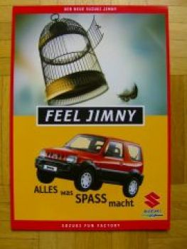 Suzuki Jimny Prospekt 10/1998 NEU