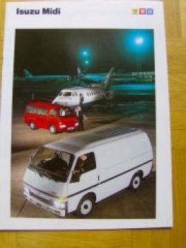 Isuzu Midi Prospekt 10/1990 NEU Rarität