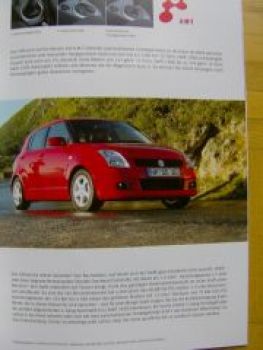 Suzuki Swift Prospekt +Preisliste 8/2007 NEU