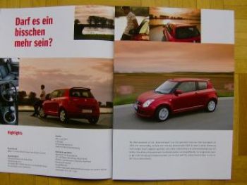 Suzuki Swift GS Prospekt 9/2008 NEU