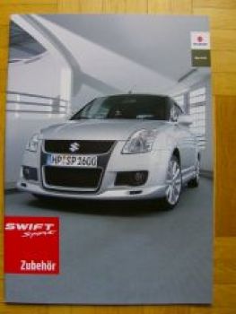 Suzuki Swift Sport Zubehör Prospekt 1/2007 NEU