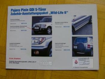 Mitsubishi Pajero Pinin GDI 5-türer Prospekt Wild-Life 2