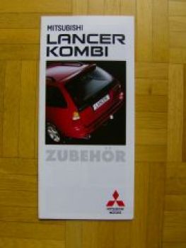 Mitsubishi Lancer Kombi Zubehör Prospekt 2/1998 NEU