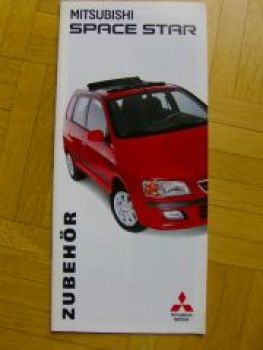 Mitsubishi Space Star Zubehör Prospekt 4/1999 NEU