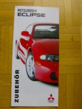 Mitsubishi Eclipse Zubehör Prospekt 11/1998 NEU
