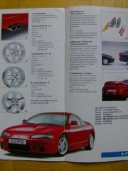 Mitsubishi Eclipse Zubehör Prospekt 11/1998 NEU