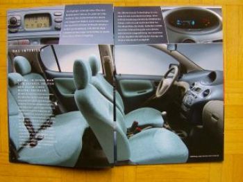 Toyota Yaris Prospekt 5/1999 NEU Typ P1