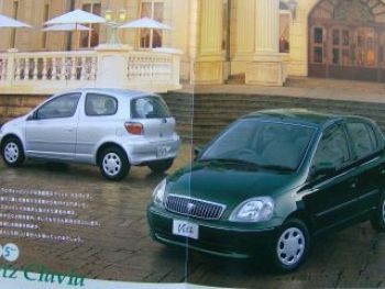 Toyota Vitz Prospekt Japanisch Mappe NEU Rarität