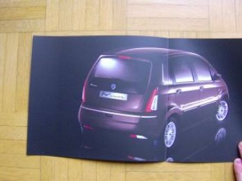 Lancia Musa Pospekt +Preisliste 10/2007 NEU