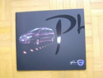 Lancia Phedra Prospekt +Preisliste 3/2008 NEU