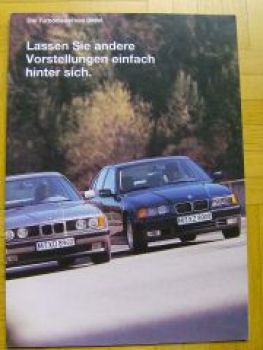 BMW Turbodiesel 325tds E36 525td/s E34 1993 Prospekt