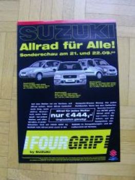 Suzuki Liana Ignis Wagon R+ Four Grip Intro Prospekt 9/2001