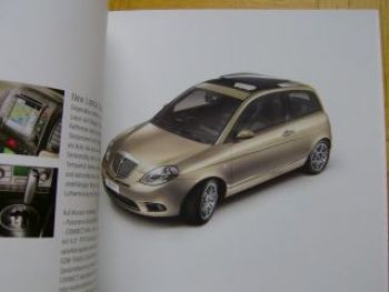 Lancia VYP Ypsilon Prospekt 9/2006 NEU