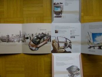 Lancia Musa ausklappbarer Prospekt A5 Format NEU