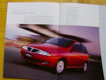 Lancia Alle Modelle Gesamtprospekt 10/2000 NEU