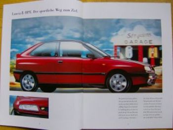 Lancia Delta HPE Prospekt 3/1995 Rarität