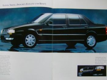 Lancia Thema +Station Wagon Prospekt 9/1993 NEU