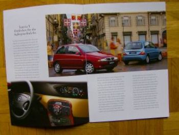 Lancia Y Prospekt 11/1999 NEU +Kaleidos +Elefantino