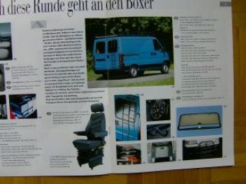 Peugeot Zubehör Prospekt Expert & Boxer 1/1997 NEU