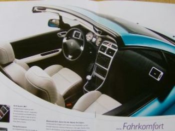 Peugeot Neue 307CC Prospekt 7/2005 NEU