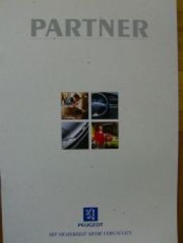 Peugeot Partner Prospekt 9/1996 NEU