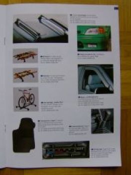 Suzuki Swift-Modelle Original Zubehör 9/1998 NEU