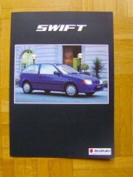 Suzuki Swift Prospekt Dänemark 10/1996 NEU