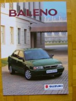 Suzuki Baleno Sedan Stationcar Prospekt Dänemark 8/1997