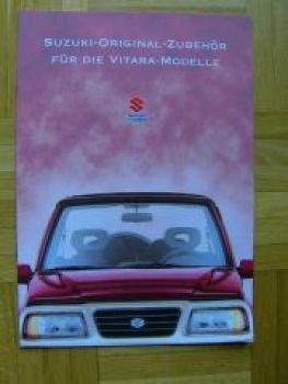 Suzuki Vitara Original Zubehör Prospekt 10/1998 NEU