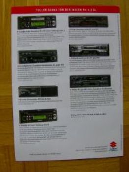 Suzuki Neue Wagon R+ Zubehör Prospekt 5/2000