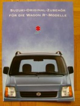Suzuki Wagon R+ Zubehör Prospekt 9/1998