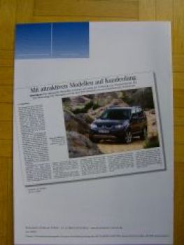 Mitsubishi Outlander Pressespiegel 1/2007 NEU