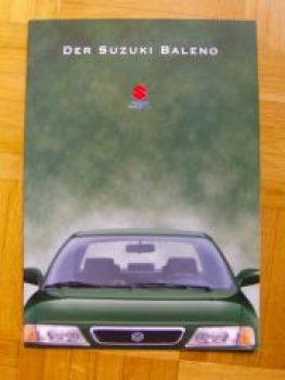 Suzuki Baleno Prospekt 1/1998 NEU +Preisliste