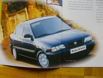 Suzuki Baleno Prospekt 1/1998 NEU +Preisliste