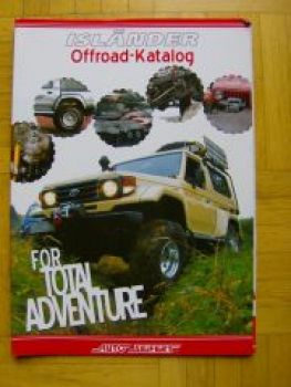 Isländer Offroad-Katalog alle Marken Toyota Wrangler