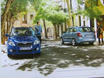 Skoda Fabia Zubehör Prospekt +Preisliste 3/2008 NEU