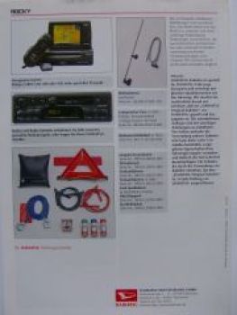 Daihatsu Rocky Original Zubehör Prospekt 4/1999 NEU