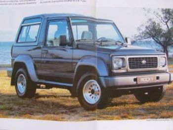 Daihatsu Rocky Prospekt 9/1996