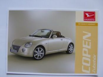 Daihatsu Copen Zubehör Prospekt NEU