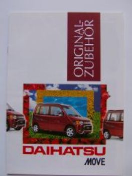 Daihatsu Move Original Zubehör Prospekt 6/1997 NEU